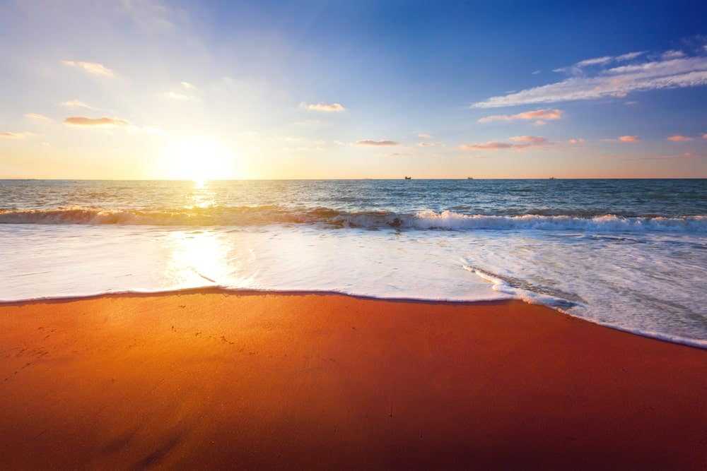 Orange Sand Beaches