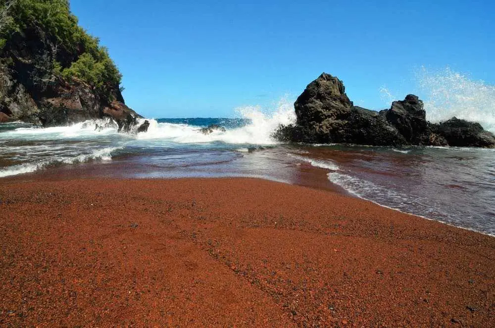 Red Sand Beaches 