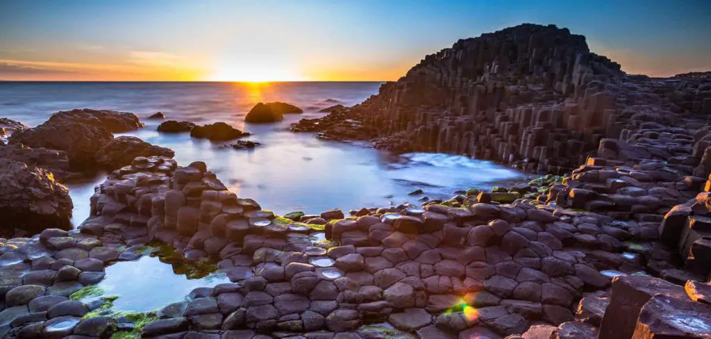 Giants Causeway Beach, Ireland.